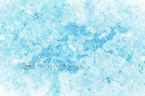 Floral Blue Background